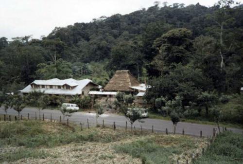 Original house - served as guest house for first visitors, c. 1986 Image